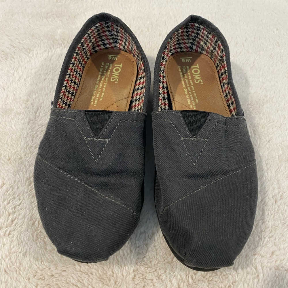 TOMS Gray Alpargata Classic